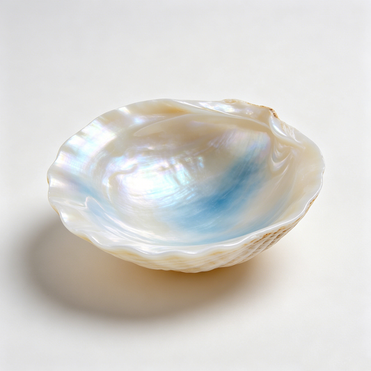 Iridescent Mother of Pearl Shell Bowl